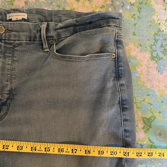 Good American | Good Legs Flare Denim Jeans Light Wash Plus Size 18 - Picture 11 of 12